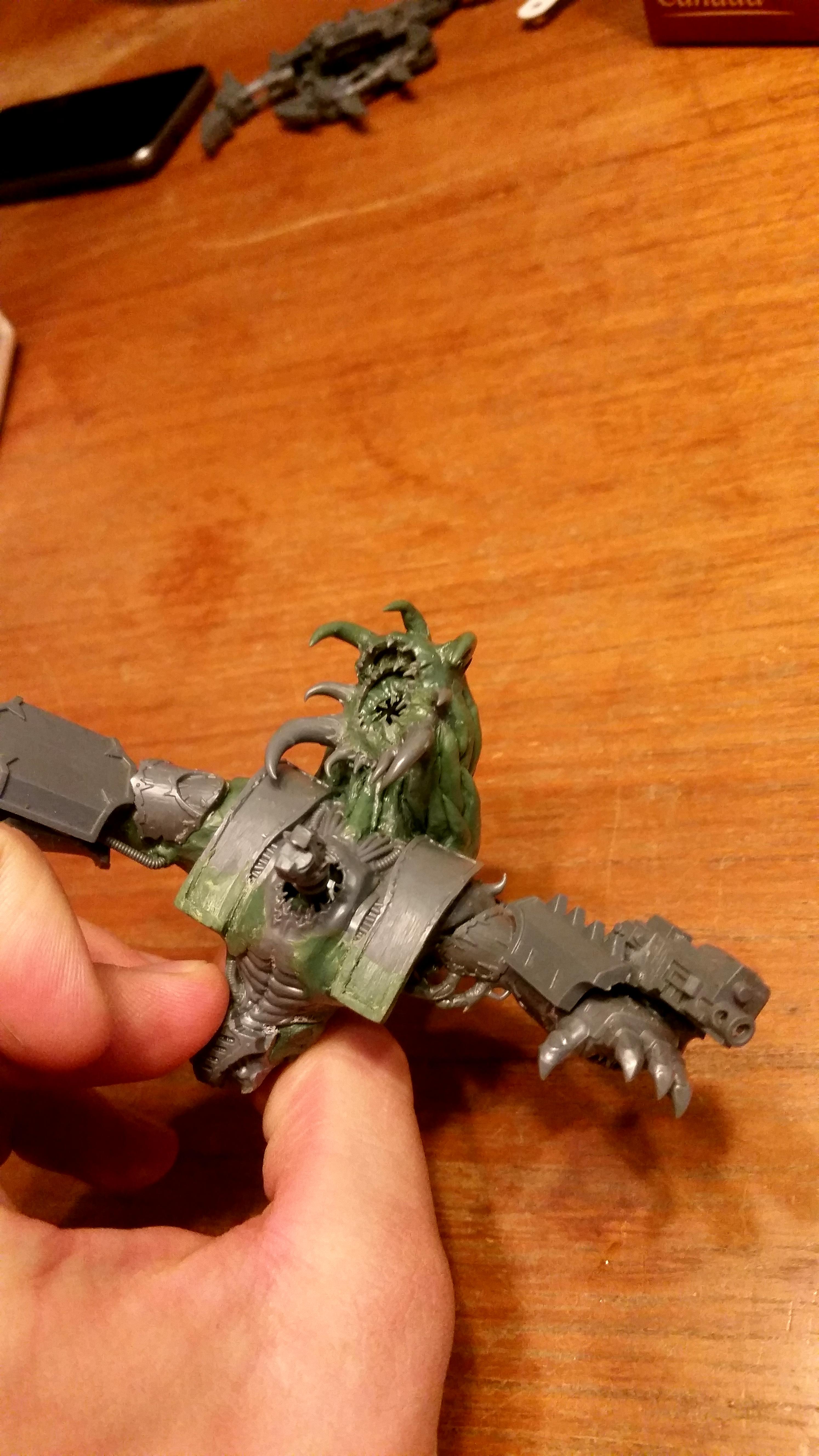 Chaos, Chaos Daemons, Conversion, Daemons, Greenstuff, Soul Grinder, Work In Progress