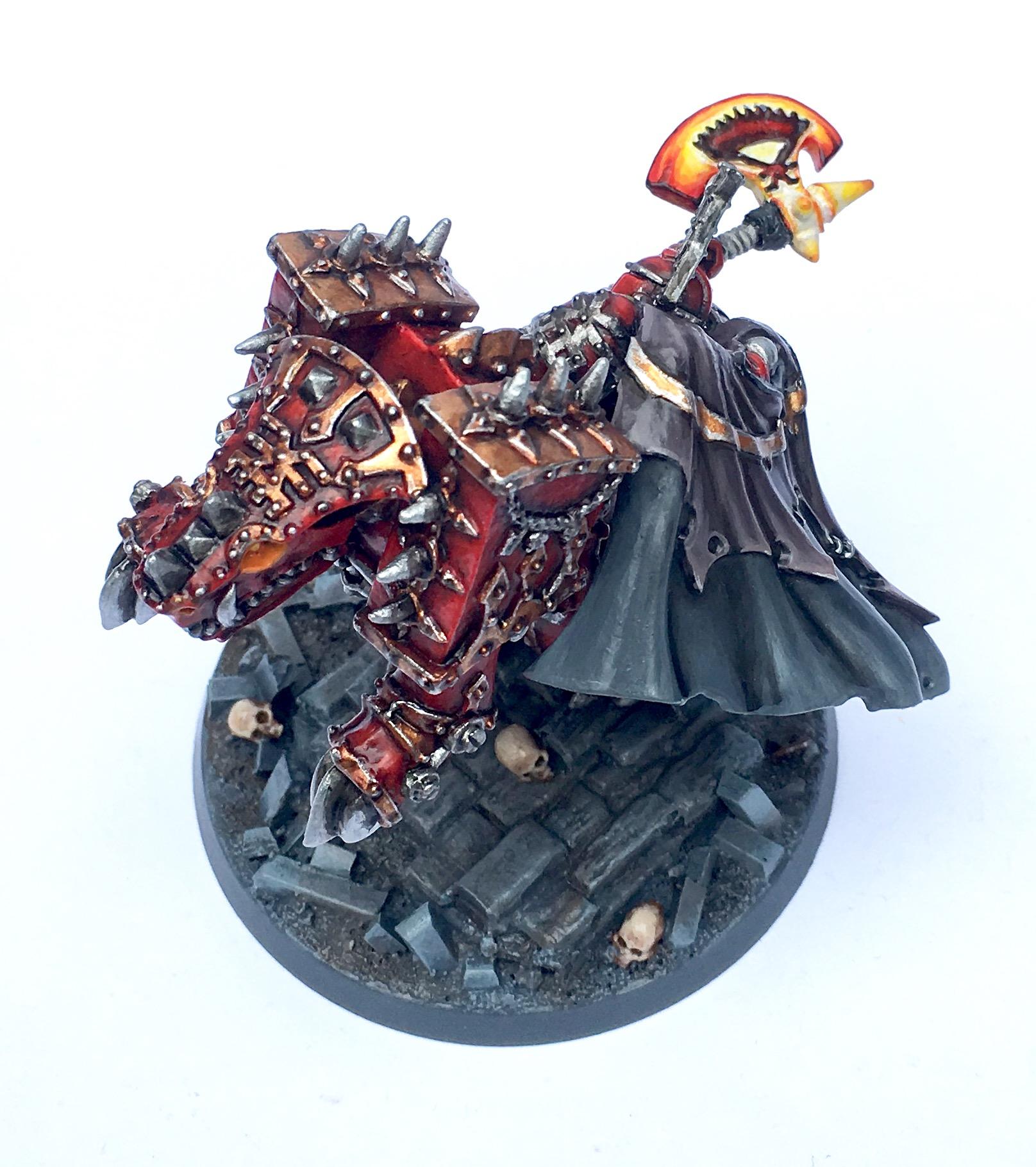 Chaos, Chaos Lord, Chaos Space Marines, Juggernaut, Khorne, Vintage, Word Bearers