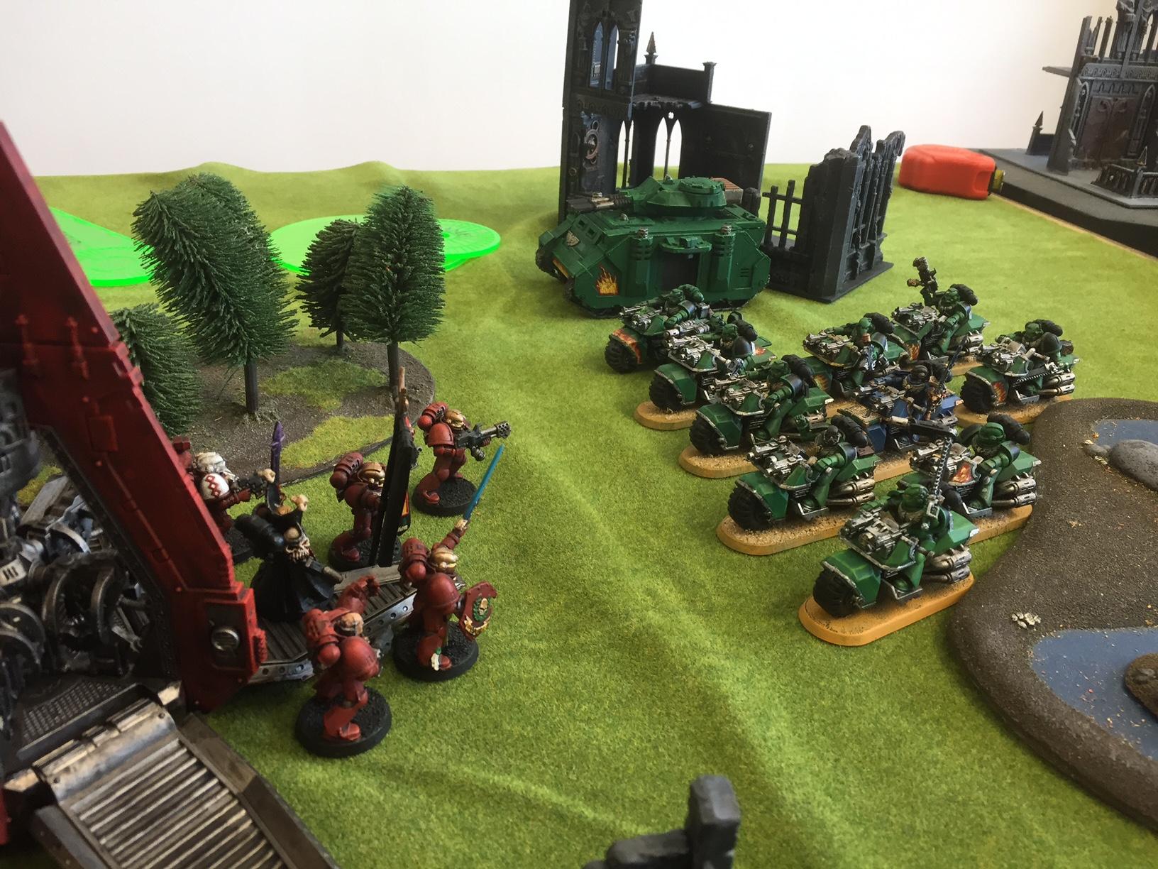 Battle Report, Blood Angels, Dark Angels, Mephiston