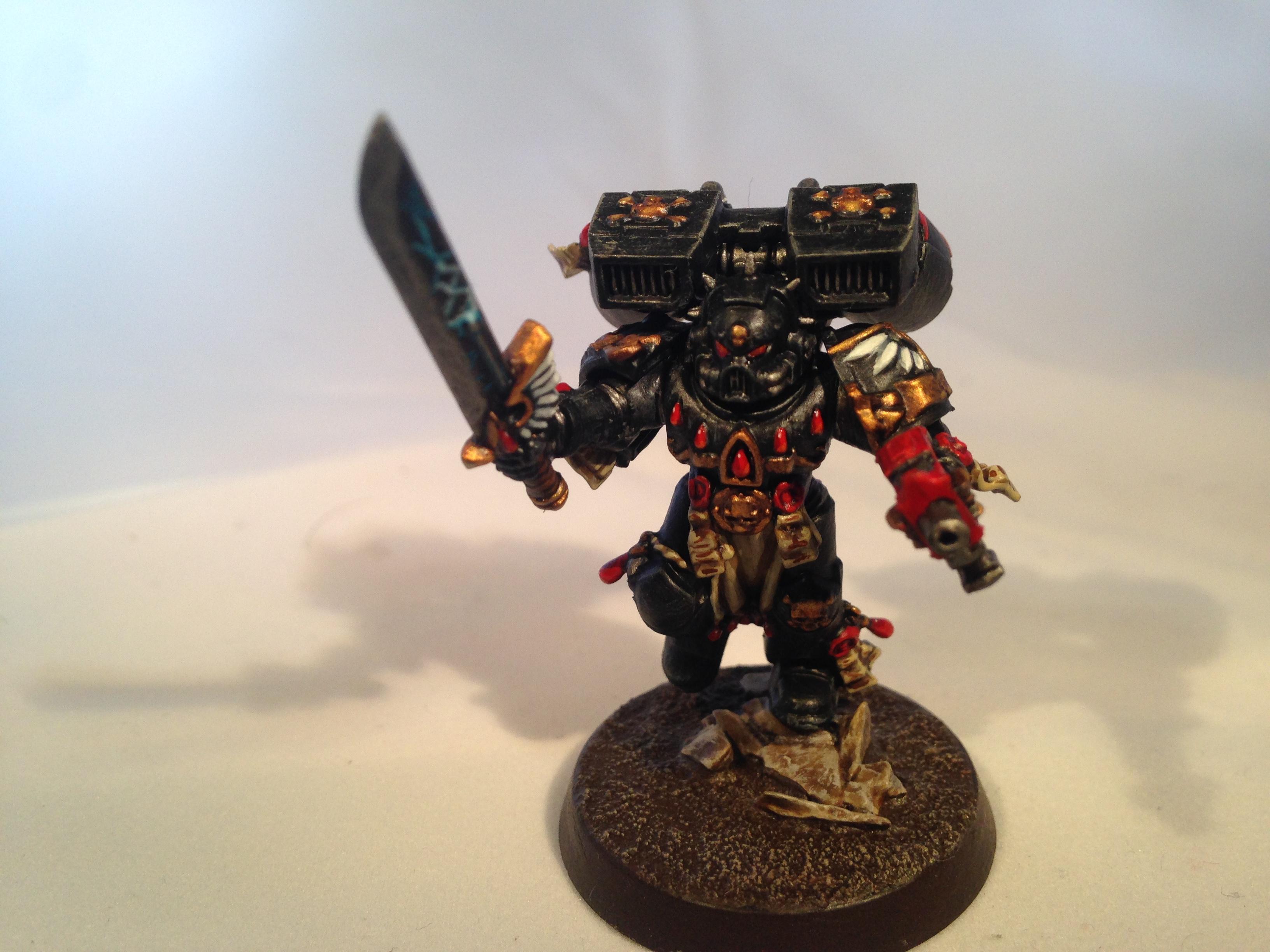 A close up of my first Death Company marine