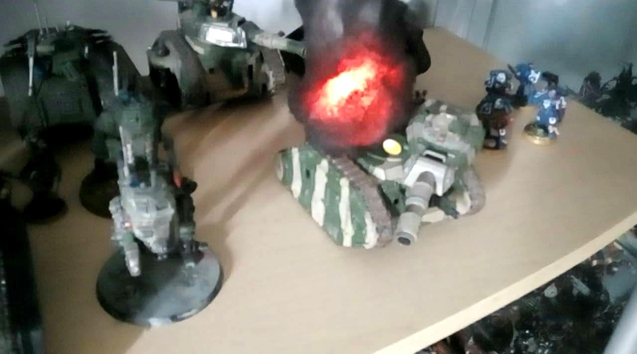 Explosions Fire, Smoke Screen