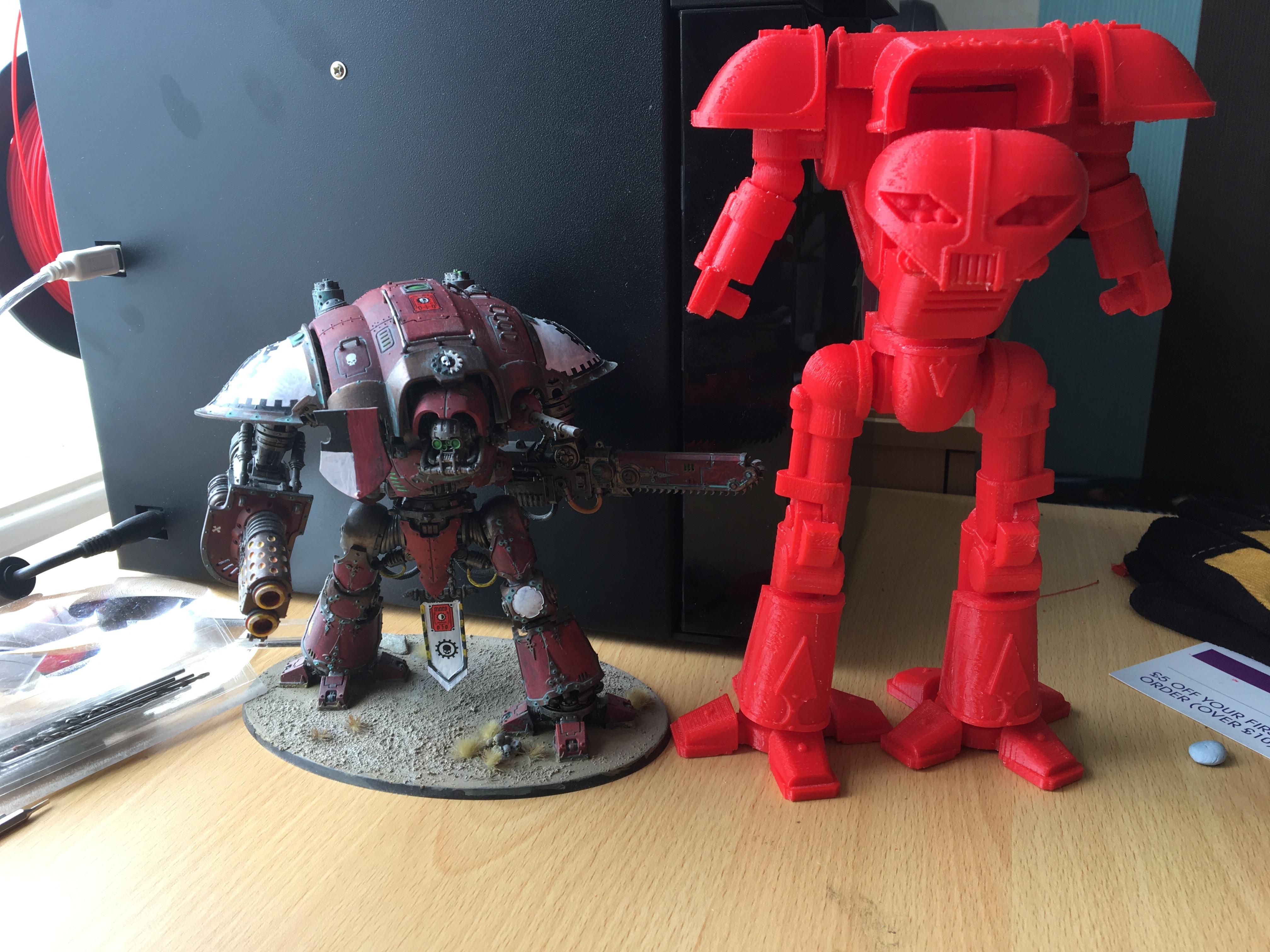 Size comparison. HES A BIG BOY