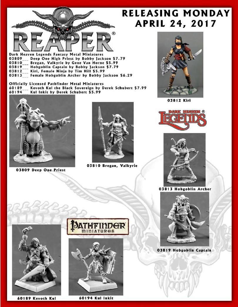 Reaper, Reaper April 2017