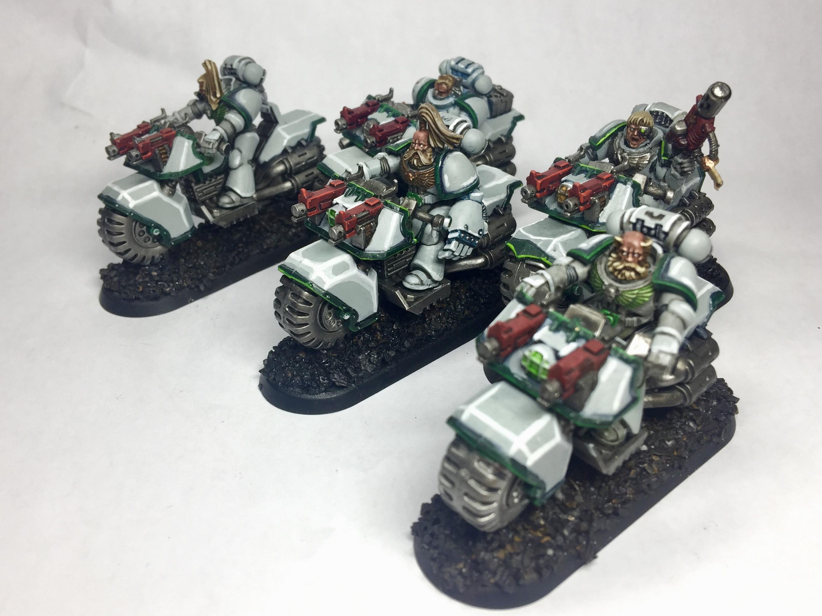 Bike, Space Marines, Warhammer 40,000, White Scars
