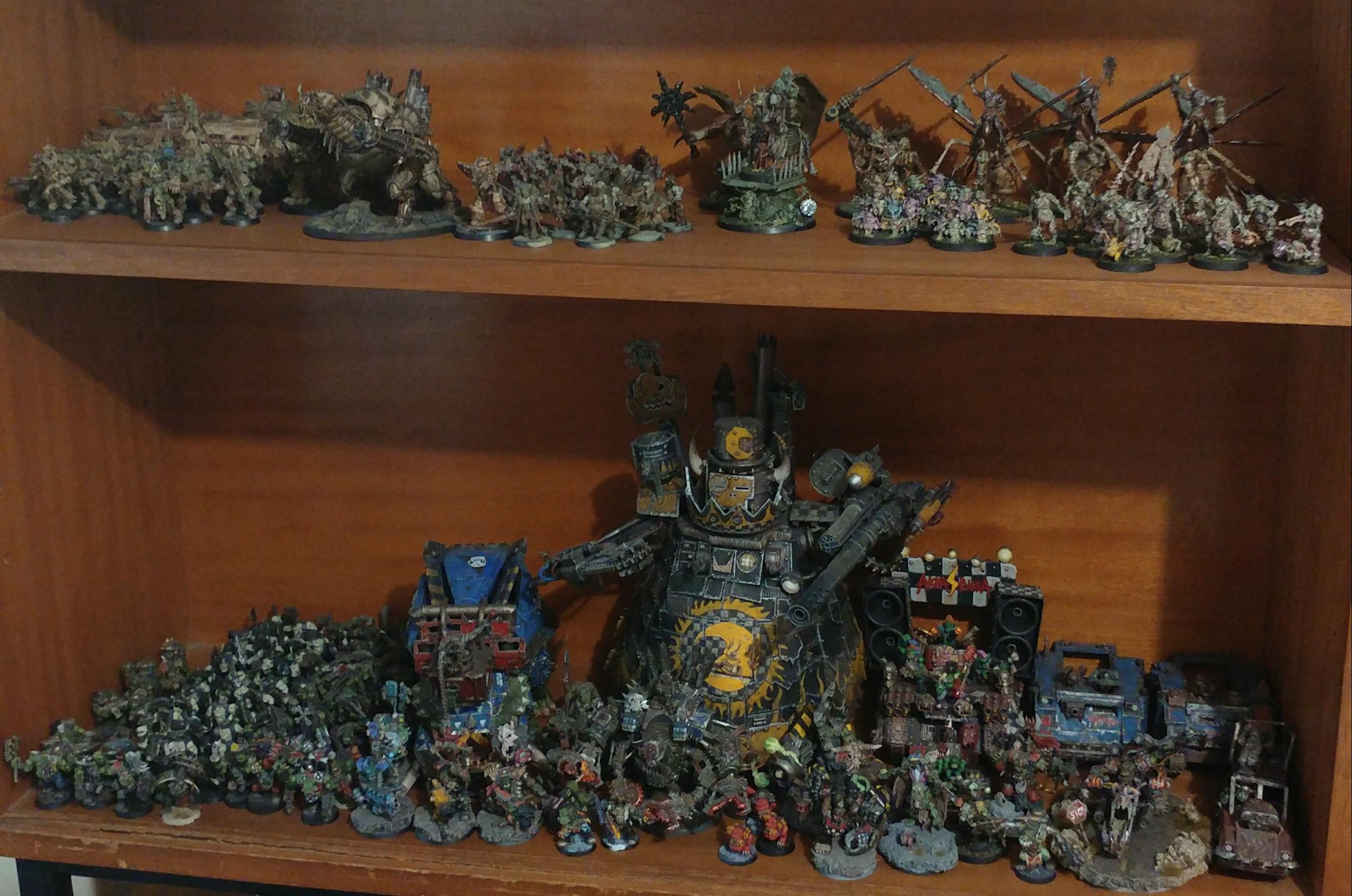 Army, Chaos, Nurgle, Orks, Stompa