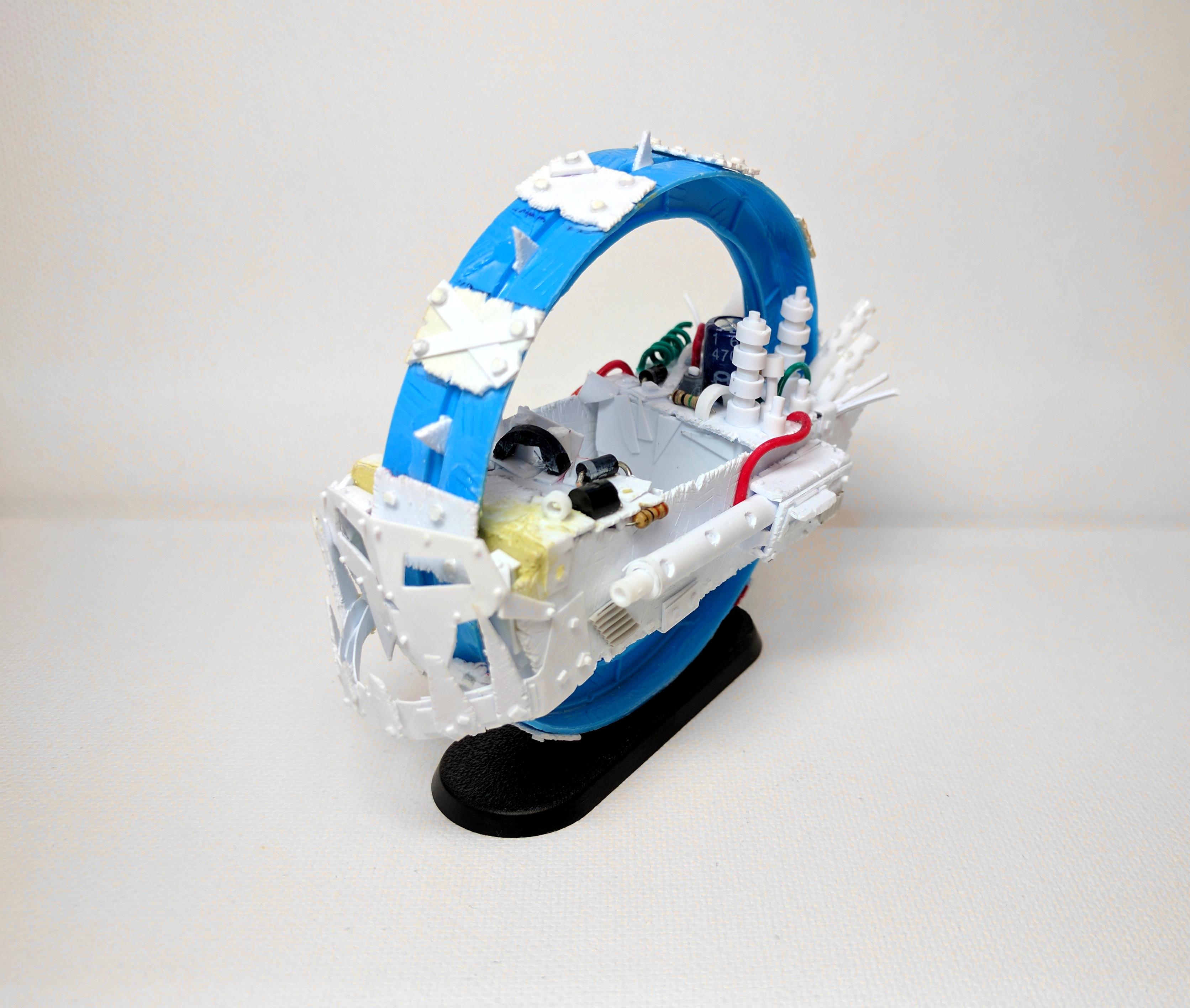 Bike, Monowheel, Orks, Scratch Build, Warbike, Work In Progress