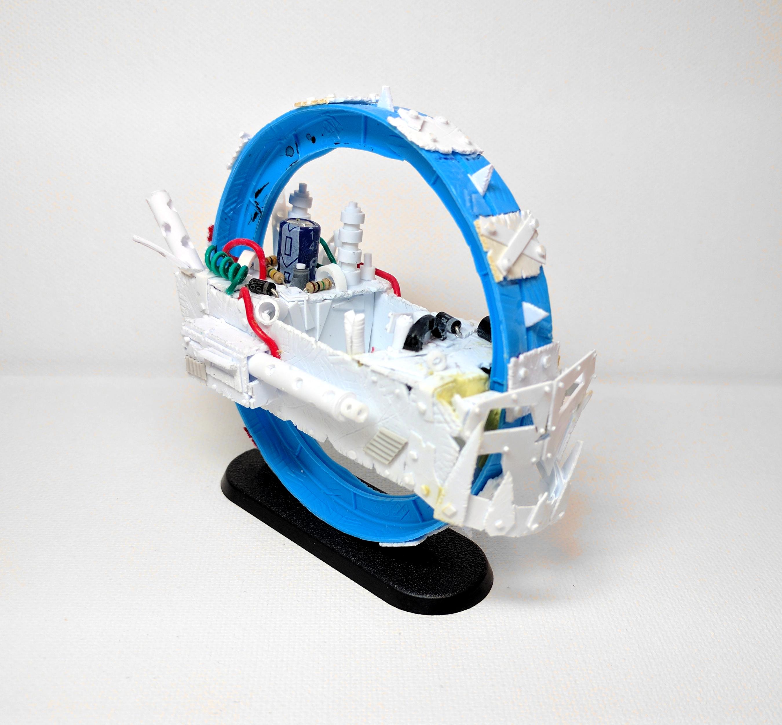 Bike, Monowheel, Orks, Scratch Build, Warbike, Work In Progress