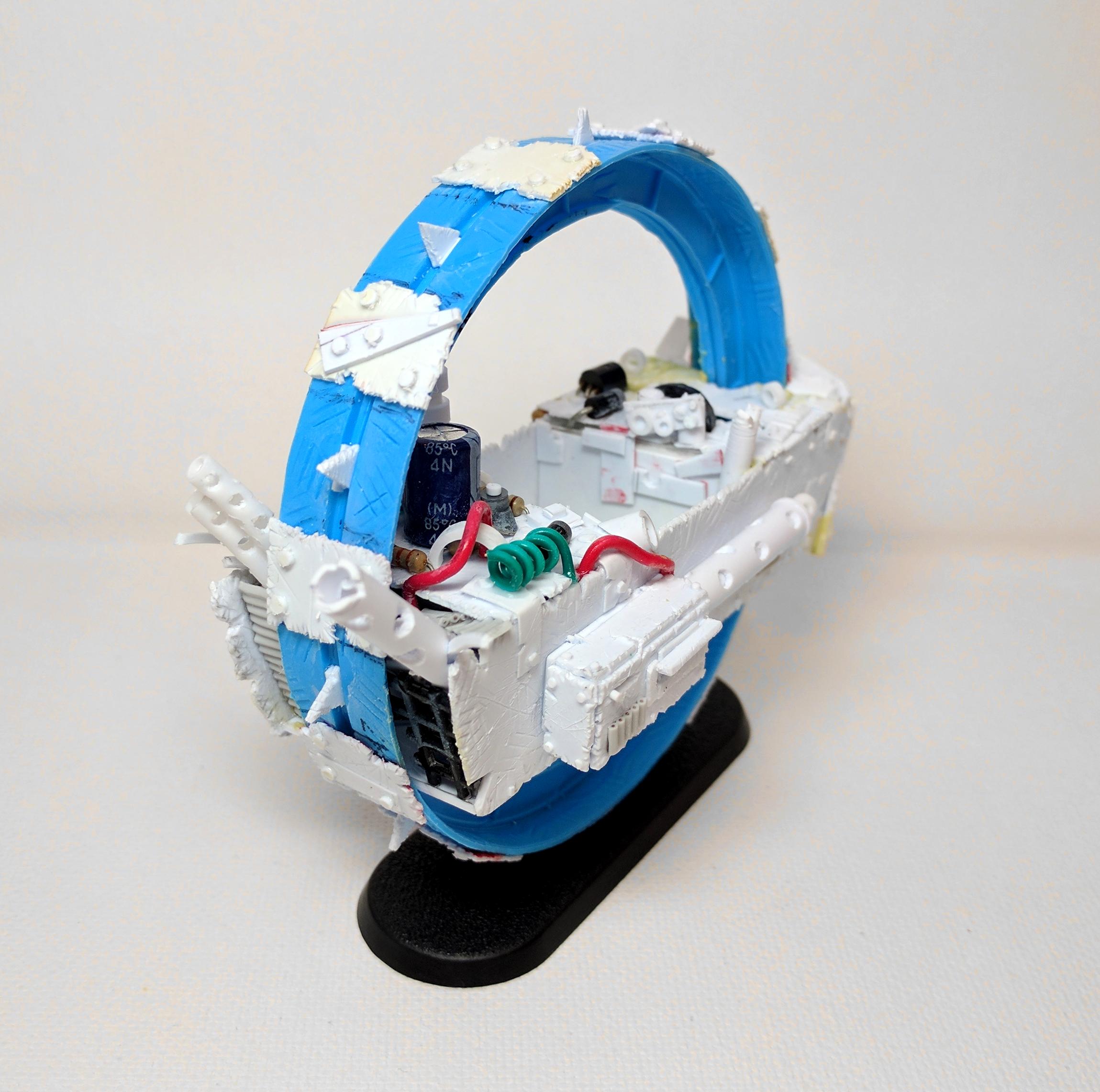 Bike, Monowheel, Orks, Scratch Build, Warbike, Work In Progress