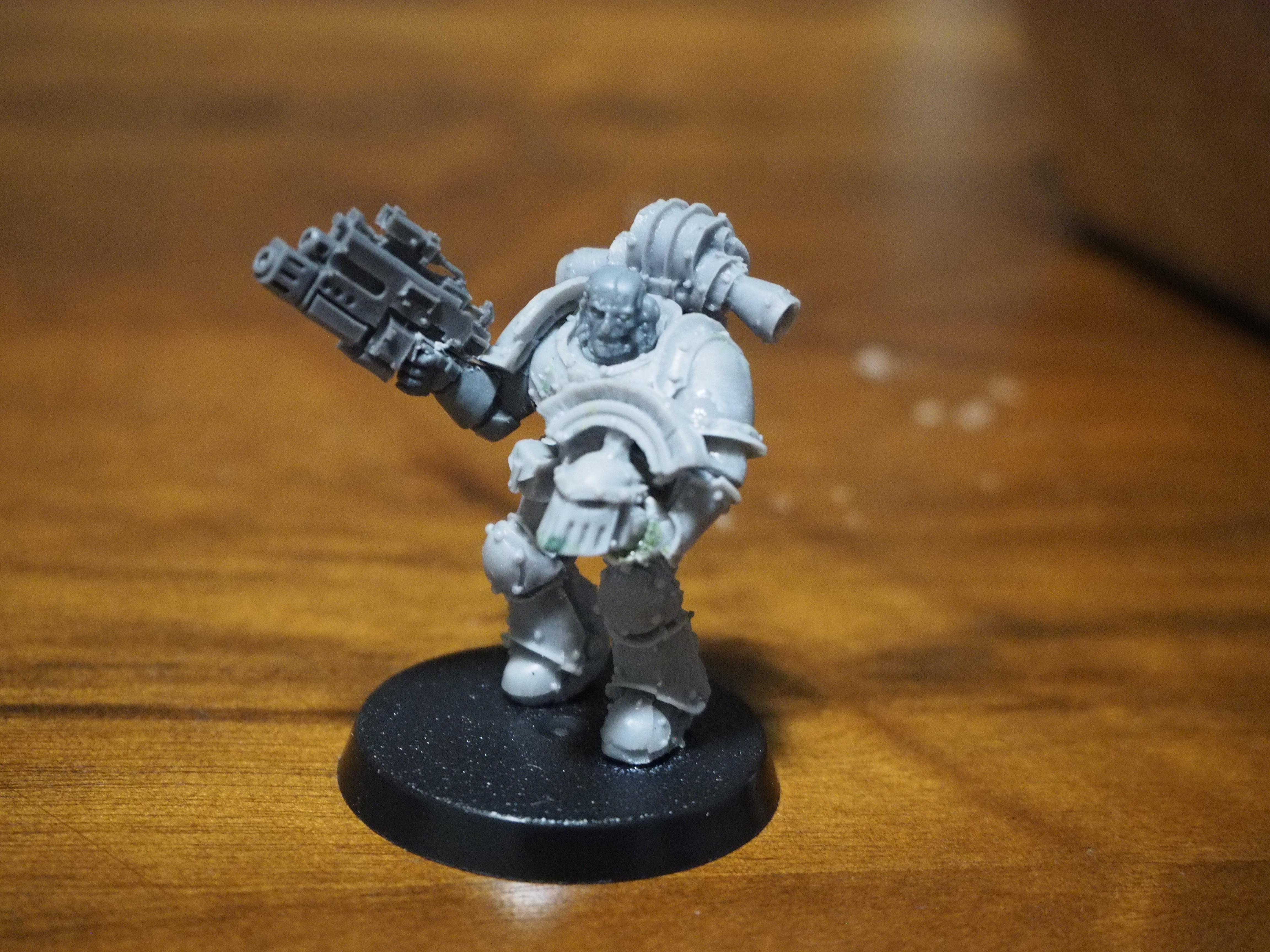 Conversion, Helmet, Sargeant, Space Marines, Veteran