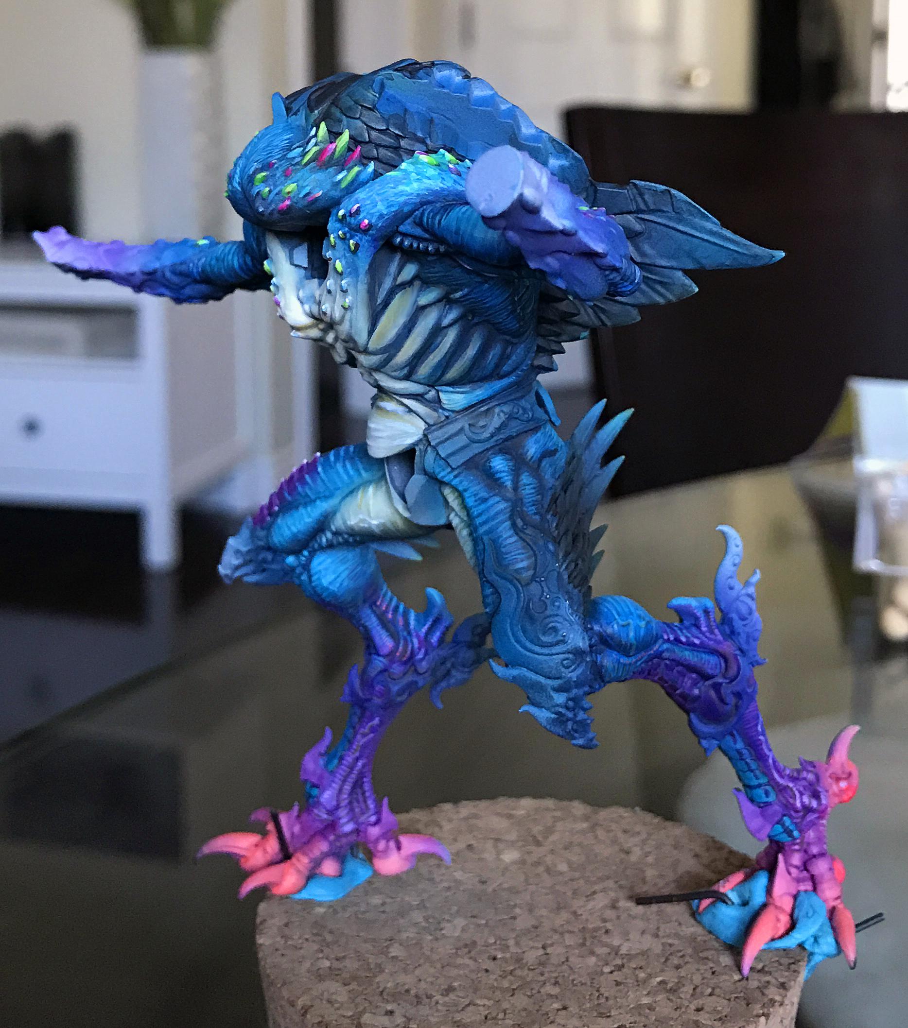 Daemons, Greater Daemon, Loc, Lord Of Change, Tzeentch, Work In Progress