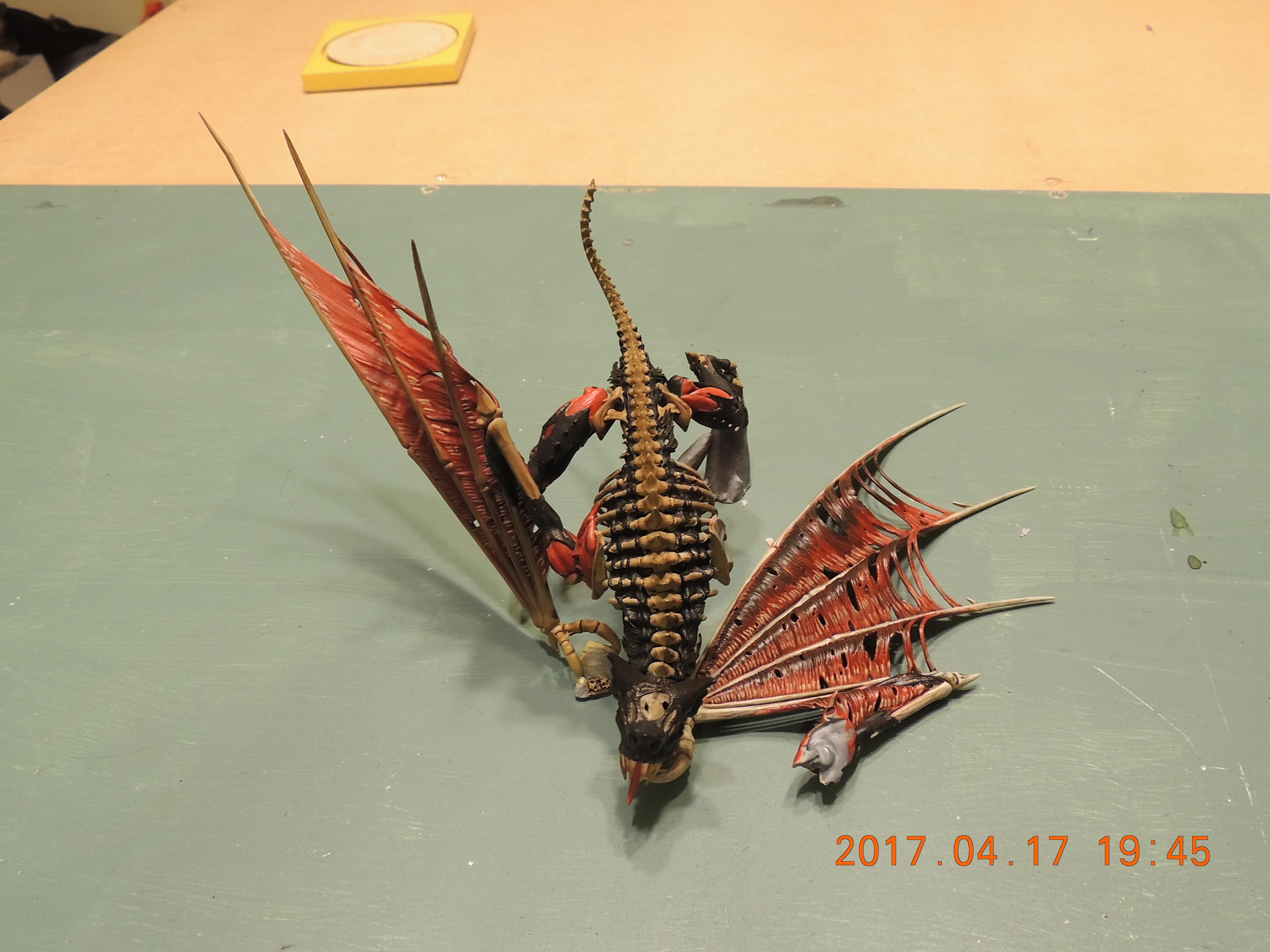 Terrorgheist WIP - wings done
