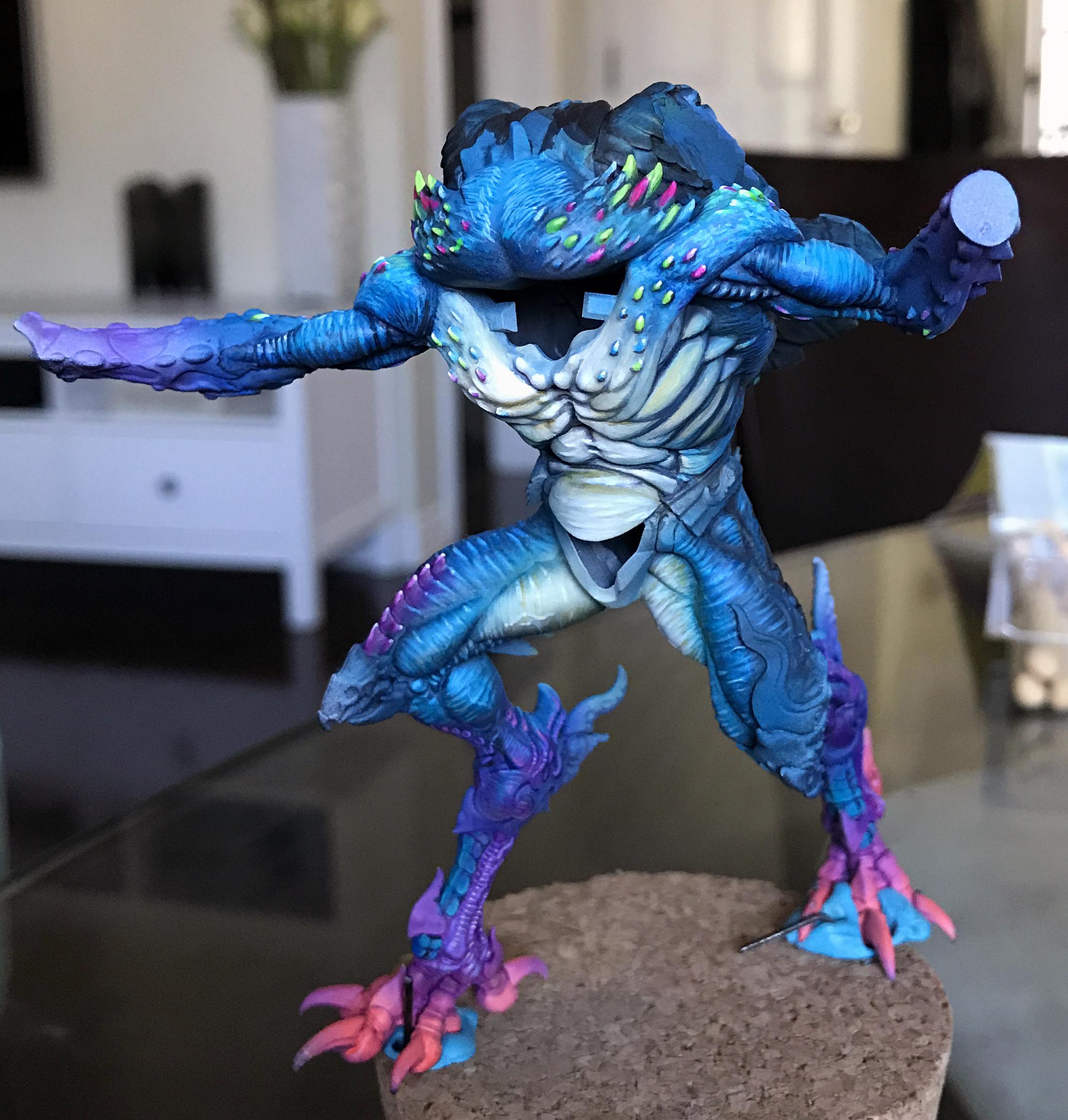 Daemons, Greater Daemon, Loc, Lord Of Change, Tzeentch, Work In Progress