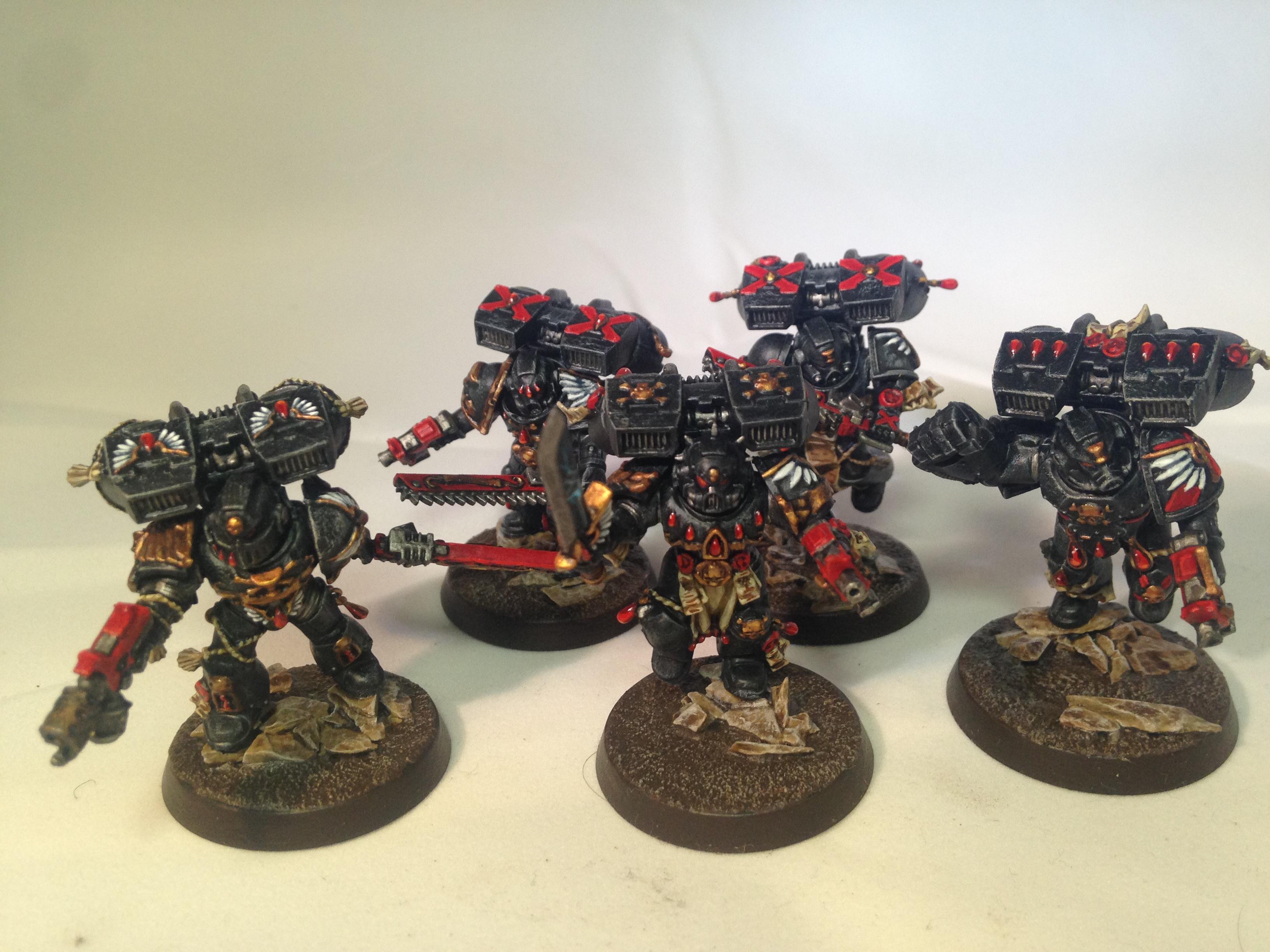 Blood Angels, Death Company, Hand Flamer, Jump Pack, Power Fist, Power Sword