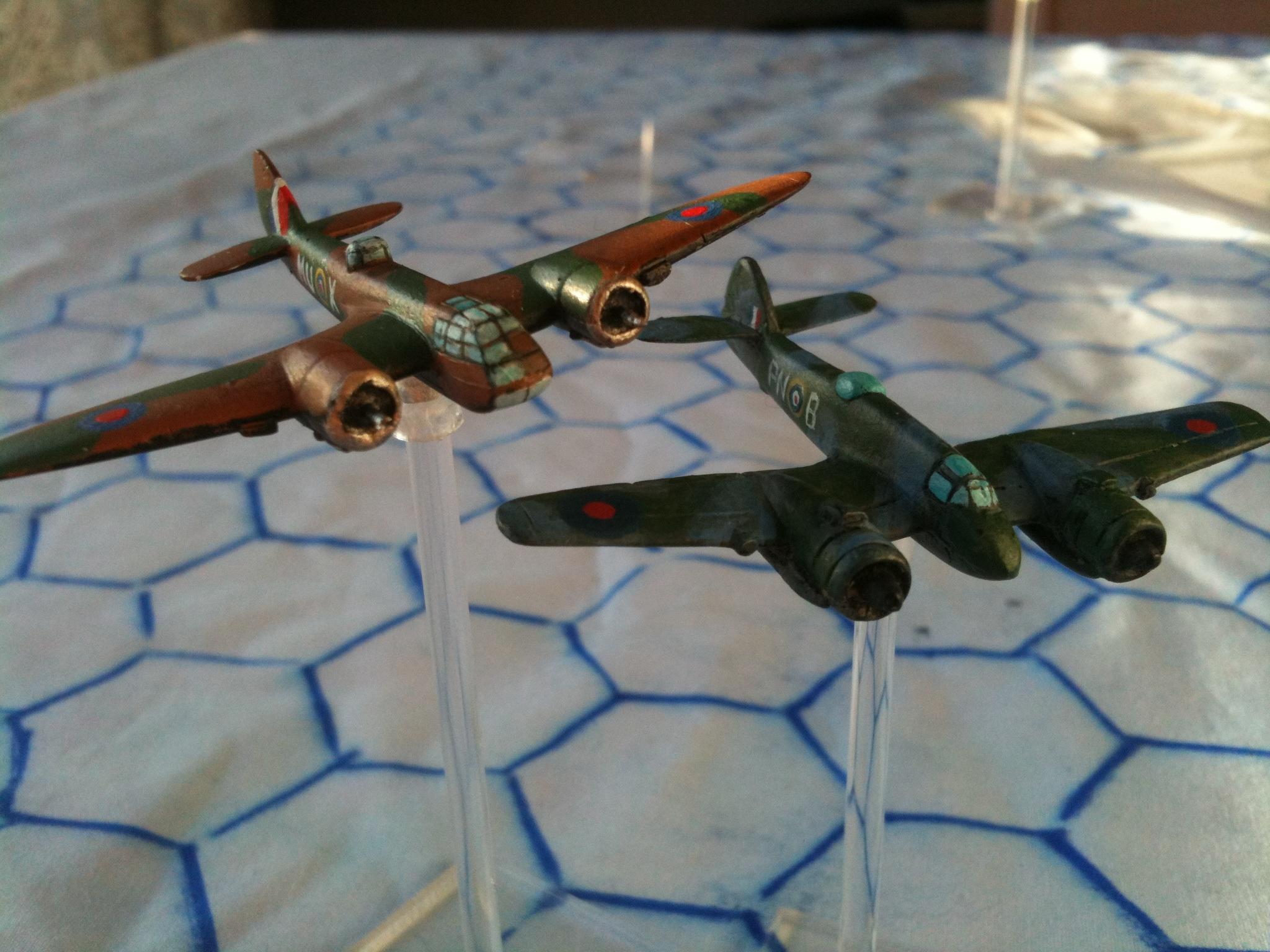 1:300, 1:300 Scale, 6mm, 6mm Scale, Air Combat, Aircraft, Airplane, Aviation, Check Your 6!, Fliers, Heavy Fighter, Medium Bomber, Planes, Raf, World War 2