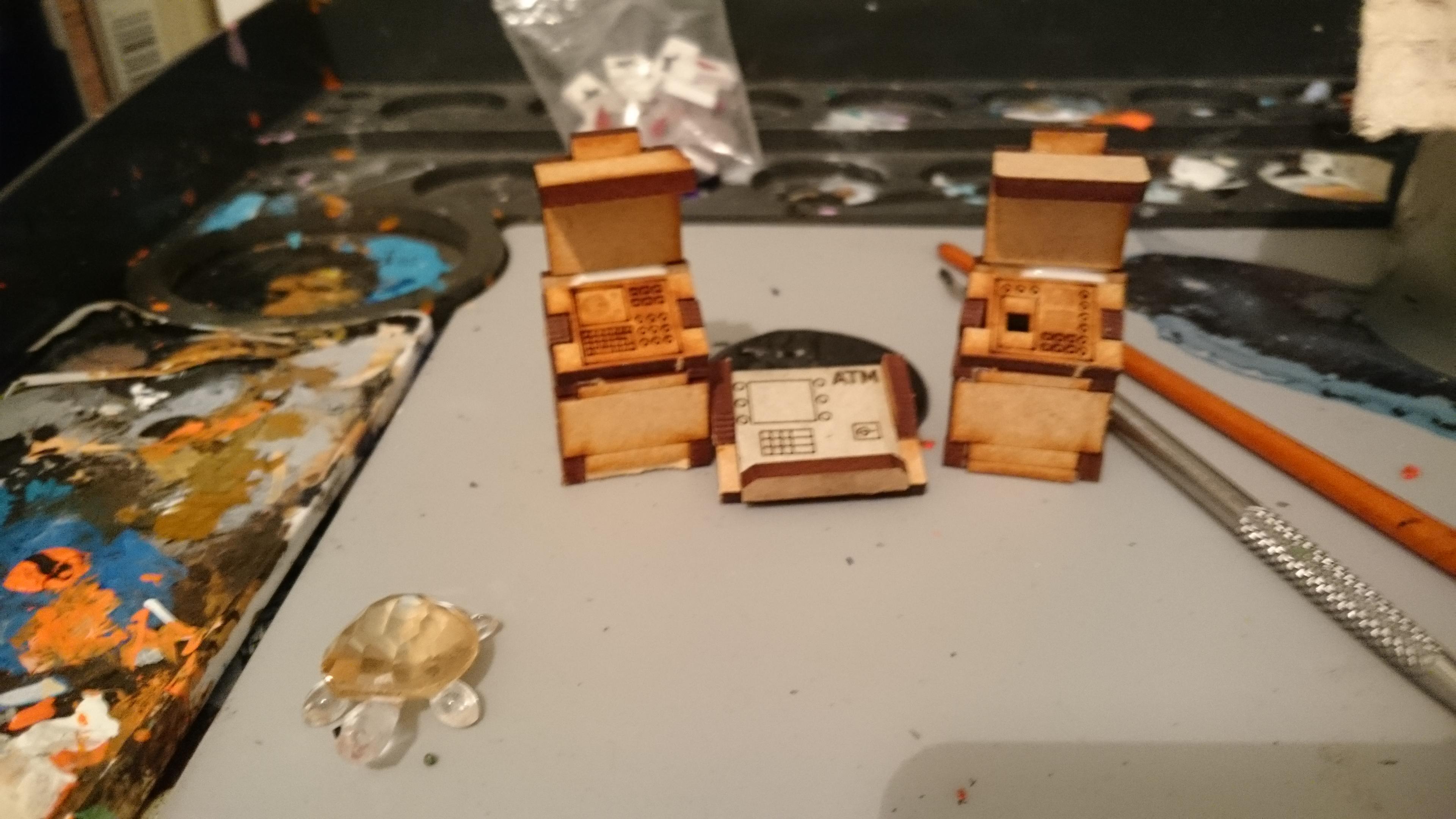 Terrain, ATMs