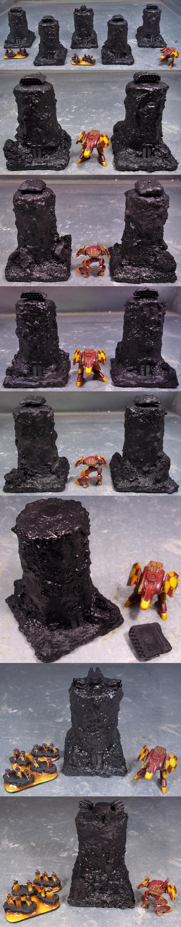 Dropzone Commander, Dzc, Lava, Terrain, Volcano