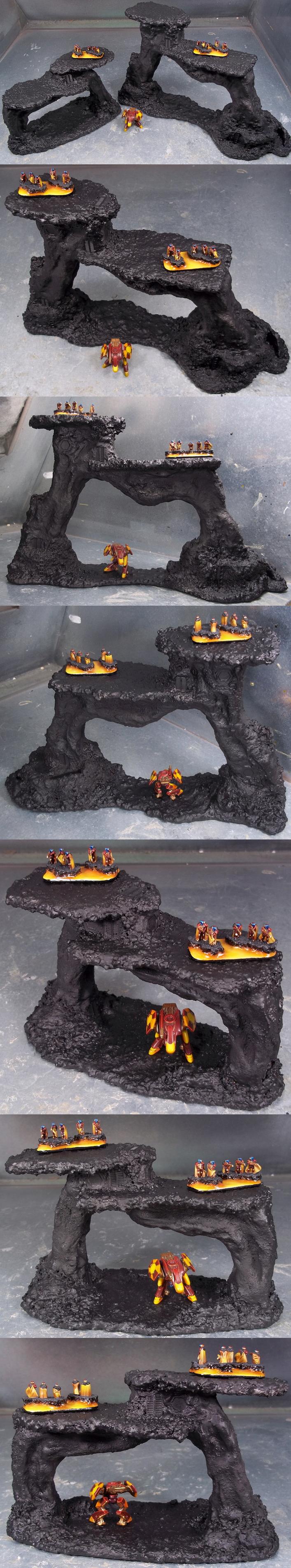 Dropzone Commander, Dzc, Lava, Terrain, Volcano