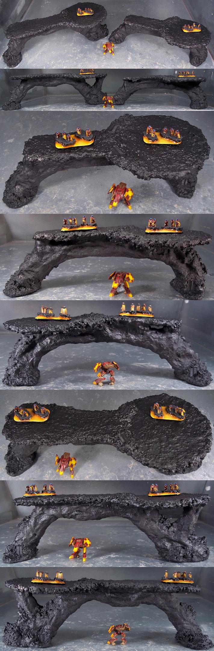 Dropzone Commander, Dzc, Lava, Terrain, Volcano