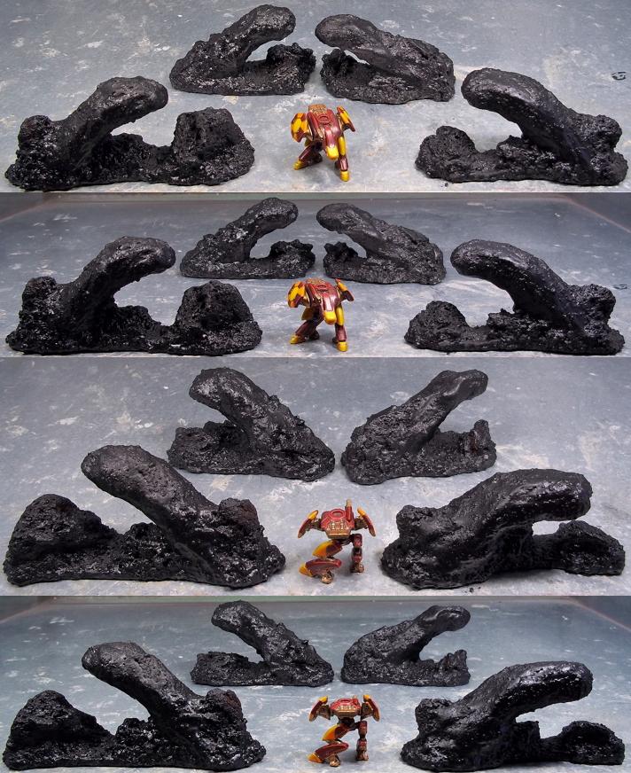 Dropzone Commander, Dzc, Lava, Terrain, Volcano