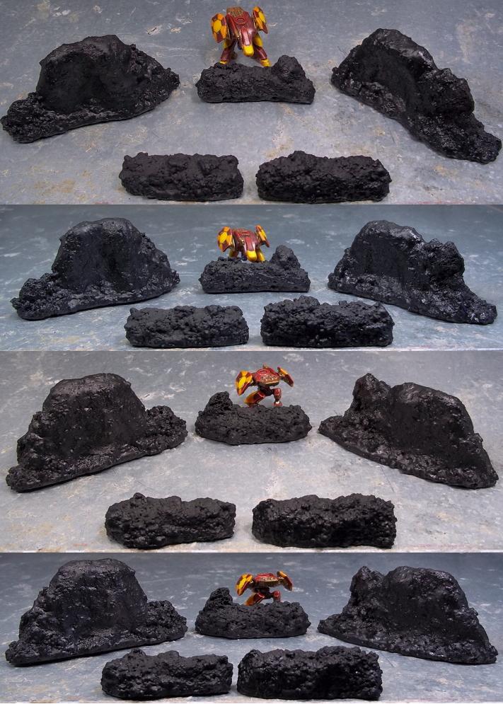 Dropzone Commander, Dzc, Lava, Terrain, Volcano