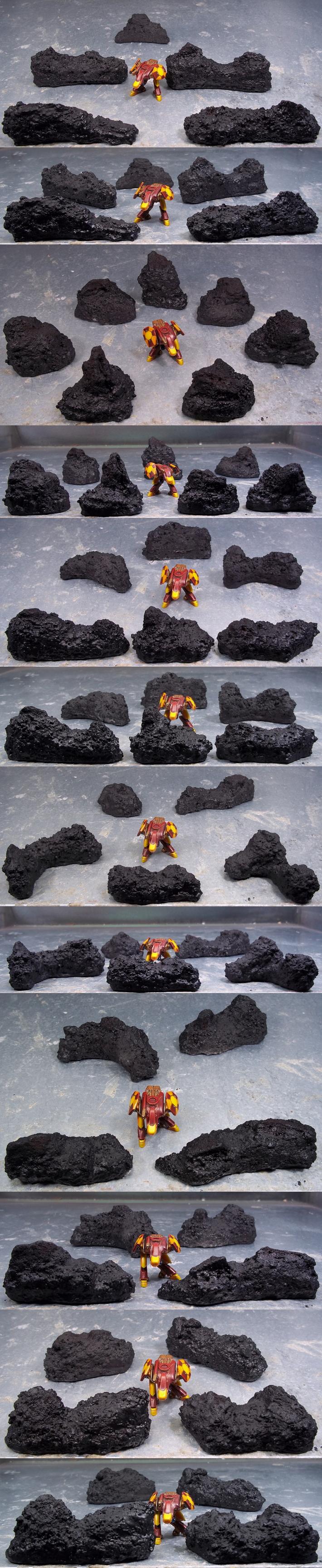 Dropzone Commander, Dzc, Lava, Terrain, Volcano