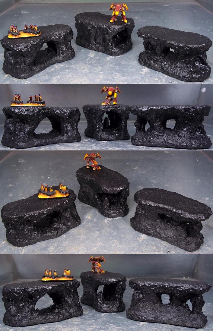 Dropzone Commander, Dzc, Lava, Terrain, Volcano
