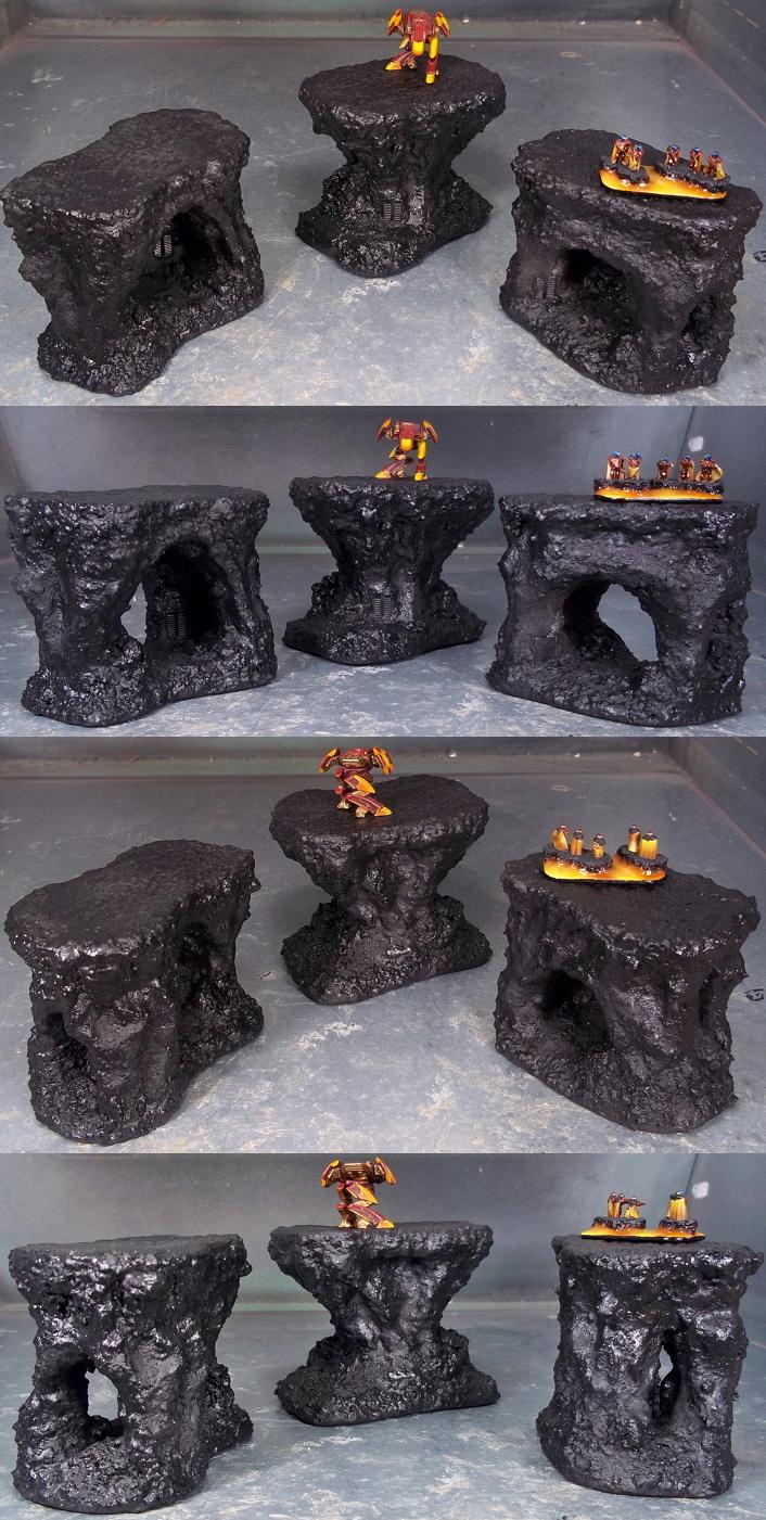 Dropzone Commander, Dzc, Lava, Terrain, Volcano