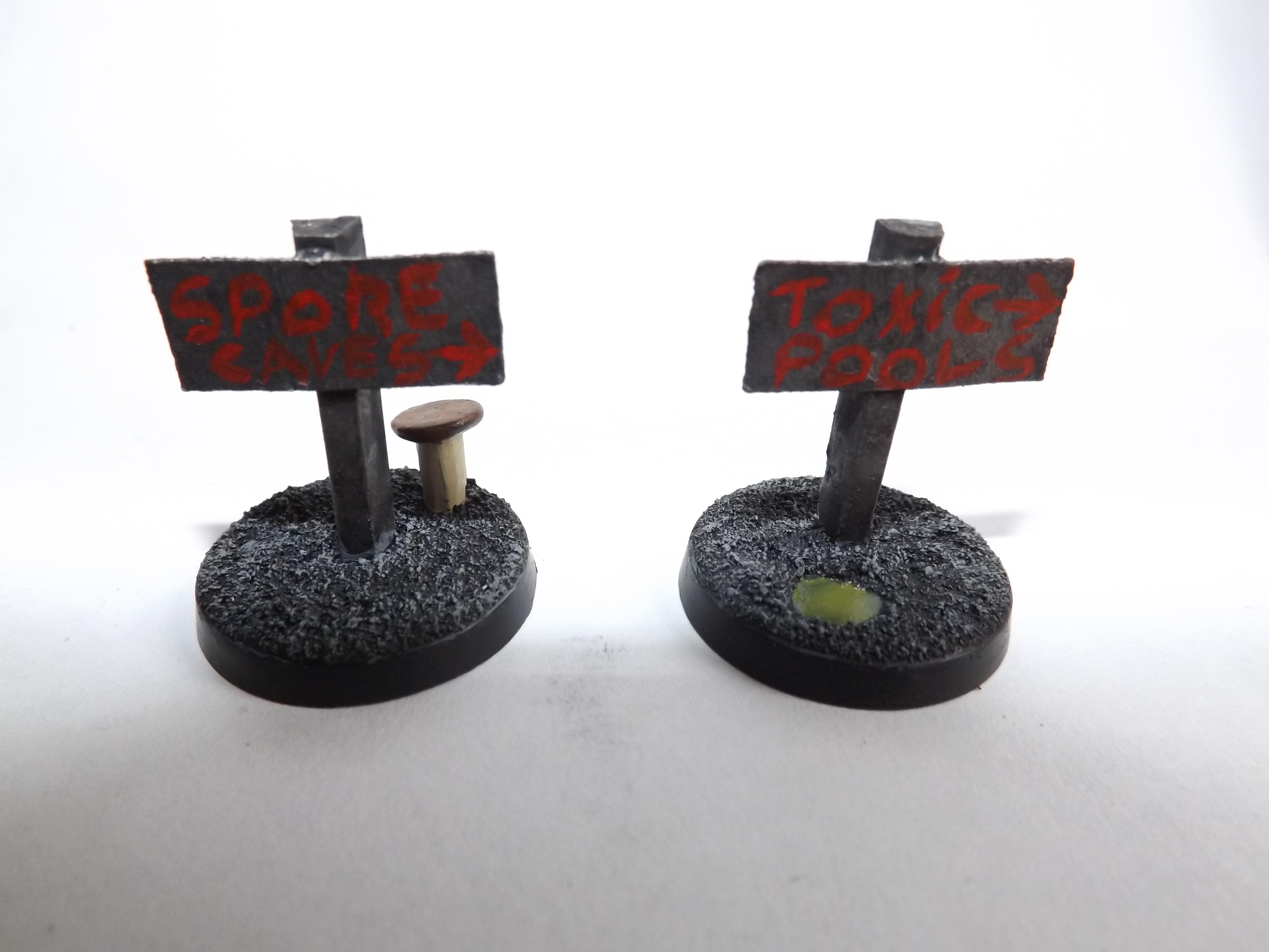 Objective Marker, Sign Posts. (1)