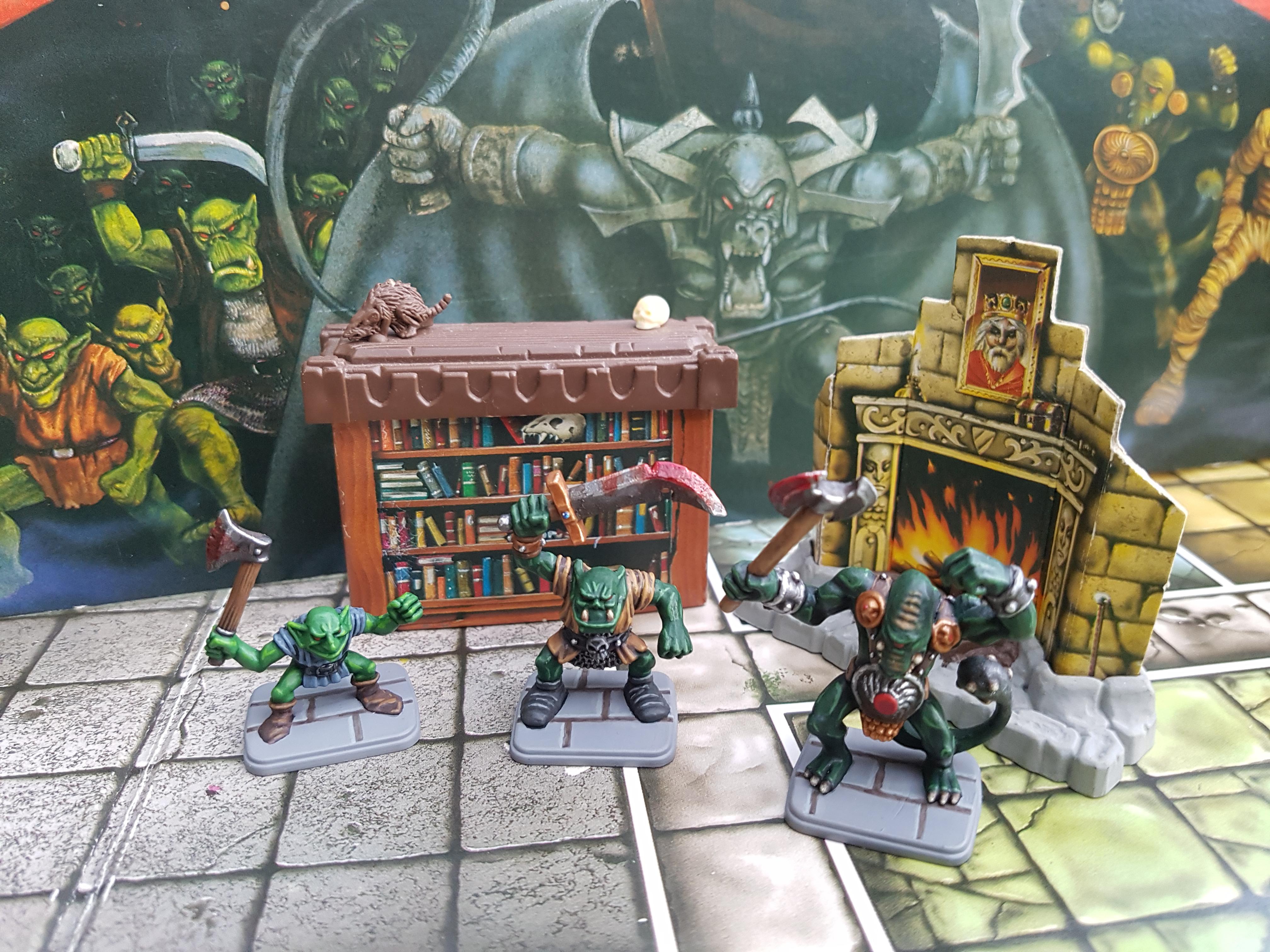 Fimir, Goblins, Hero Quest, Orks