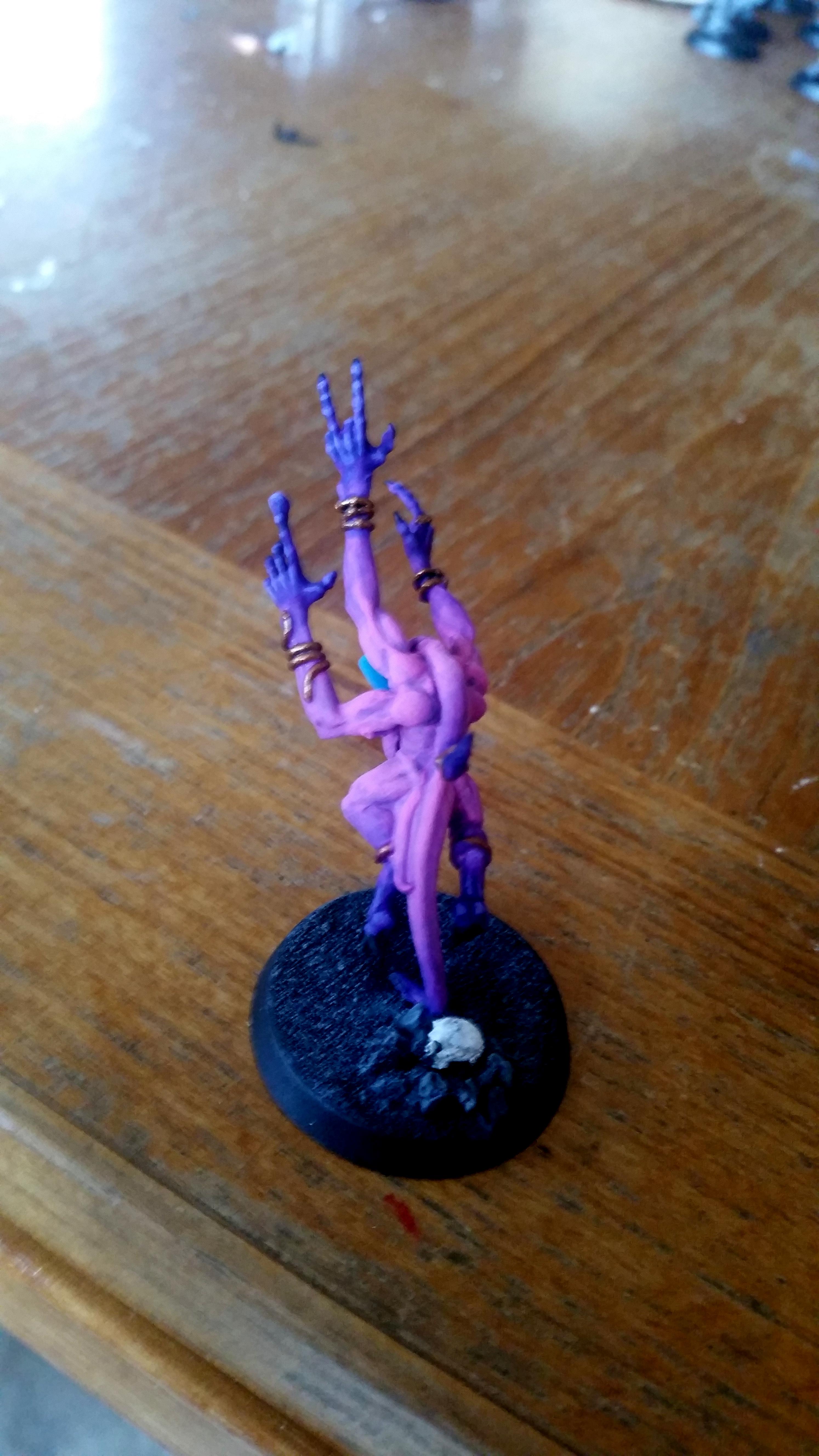 Chaos, Daemons, Pink Horror, Tzeentch, Work In Progress