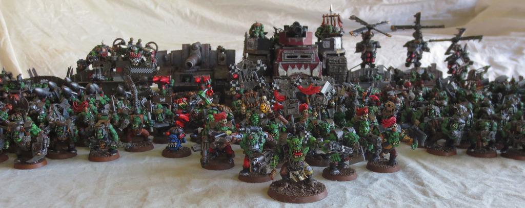 Captain Brown, Gretchin, Ork Army, Orks, Waaagh