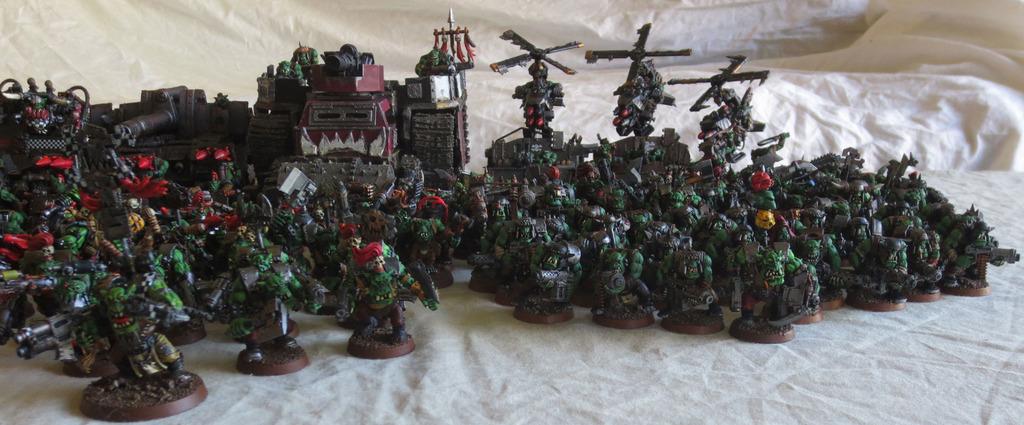 Captain Brown, Gretchin, Ork Army, Orks, Waaagh