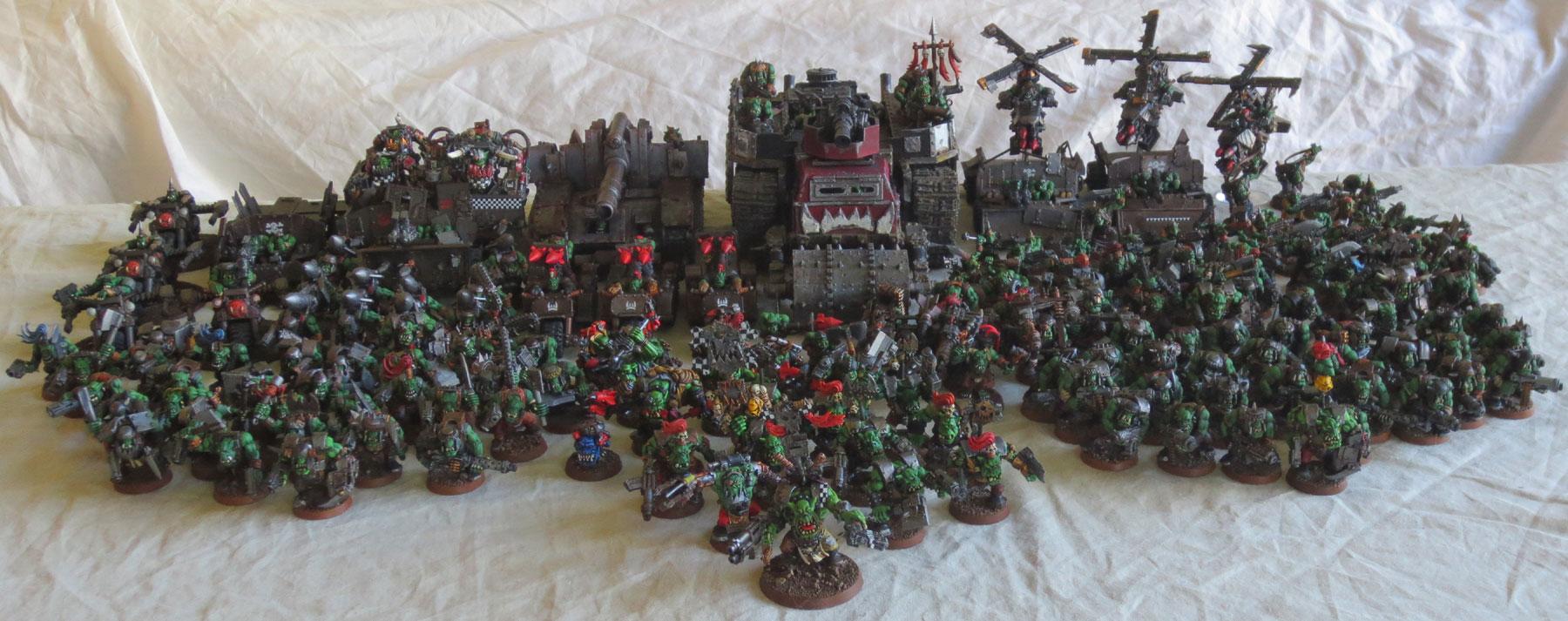 Captain Brown, Captain Brown's Ork Waaagh, Gretchin, Orks, Waaagh