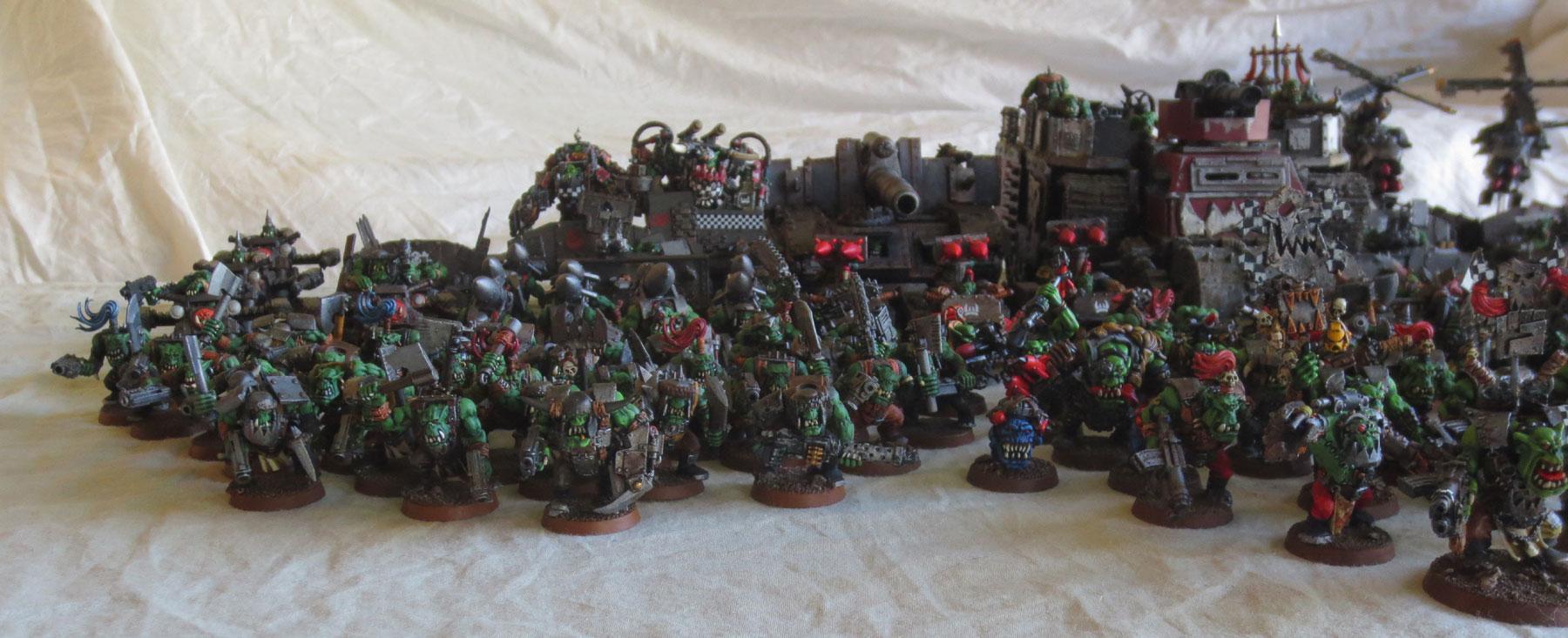 Captain Brown, Captain Brown's Ork Waaagh, Gretchin, Orks, Waaagh
