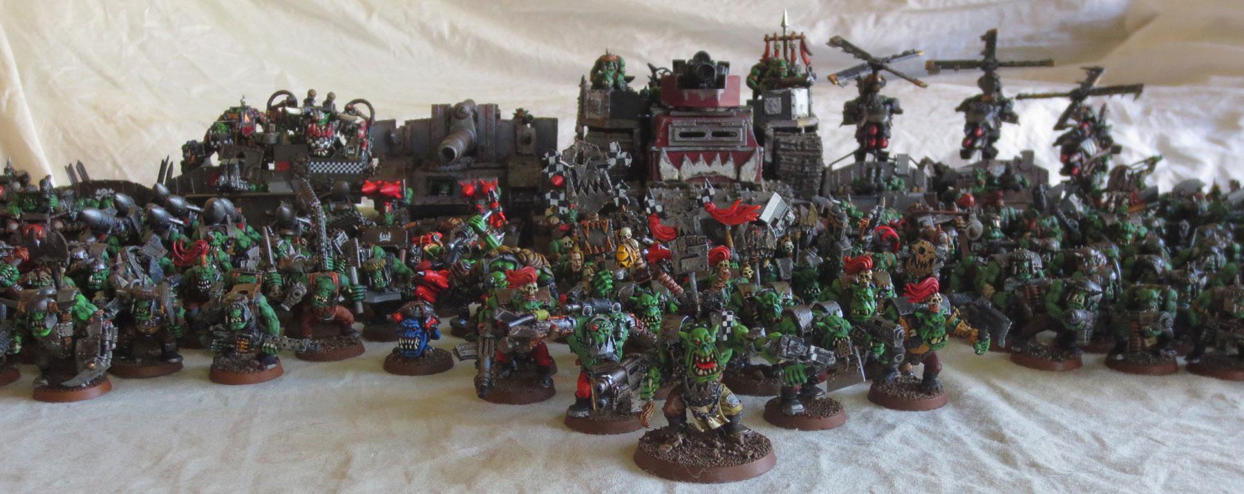 Captain Brown, Captain Brown's Ork Waaagh, Gretchin, Orks, Waaagh