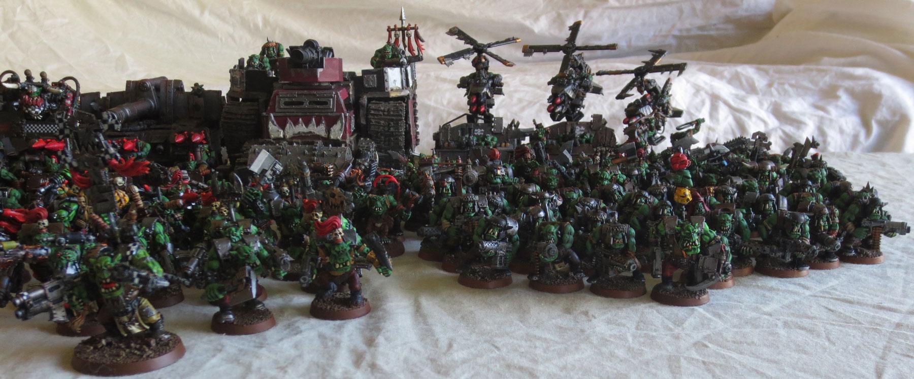 Captain Brown, Captain Brown's Ork Waaagh, Gretchin, Orks, Waaagh