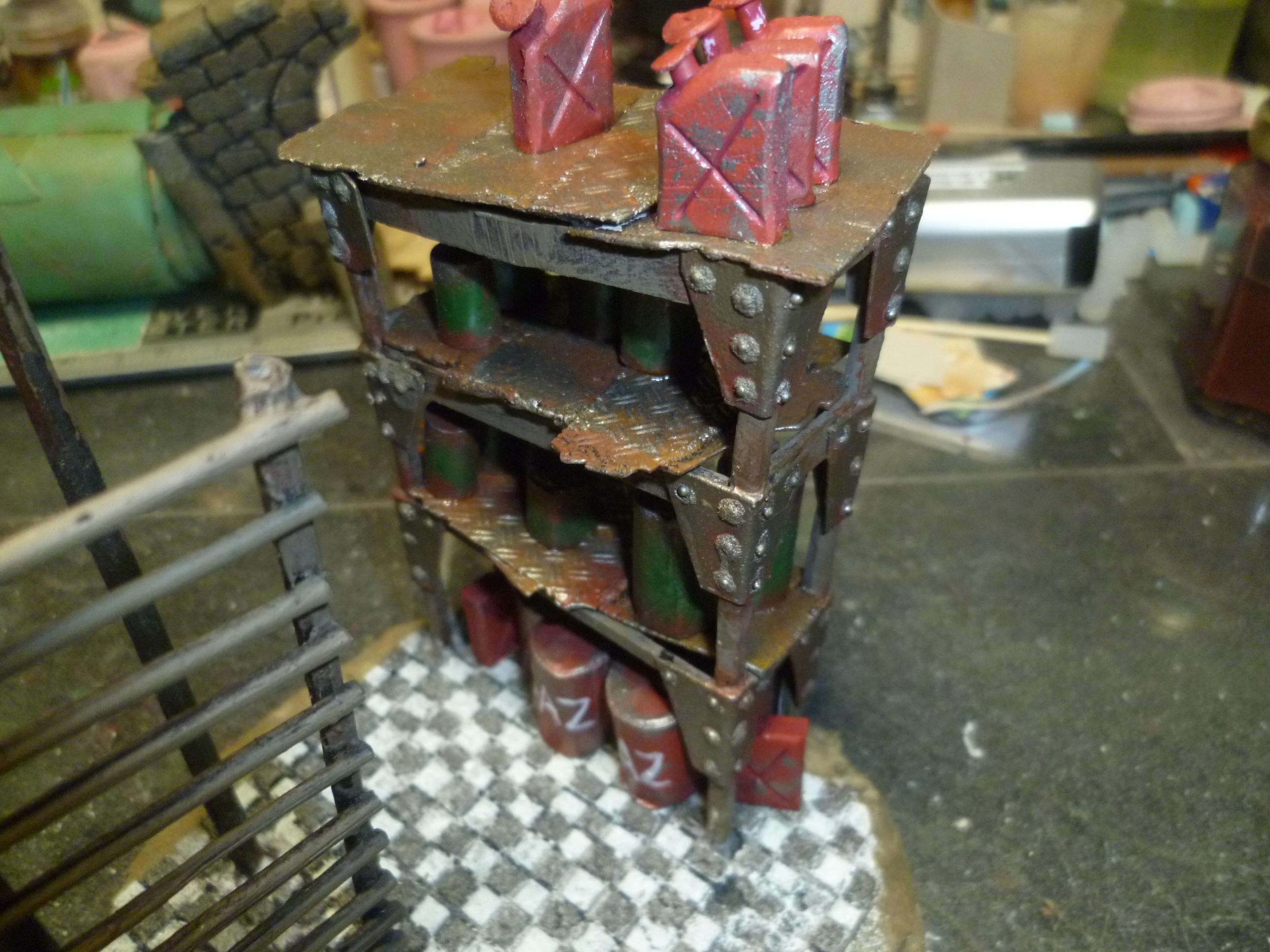 Orks, Rust, Shelves, Orky shelving