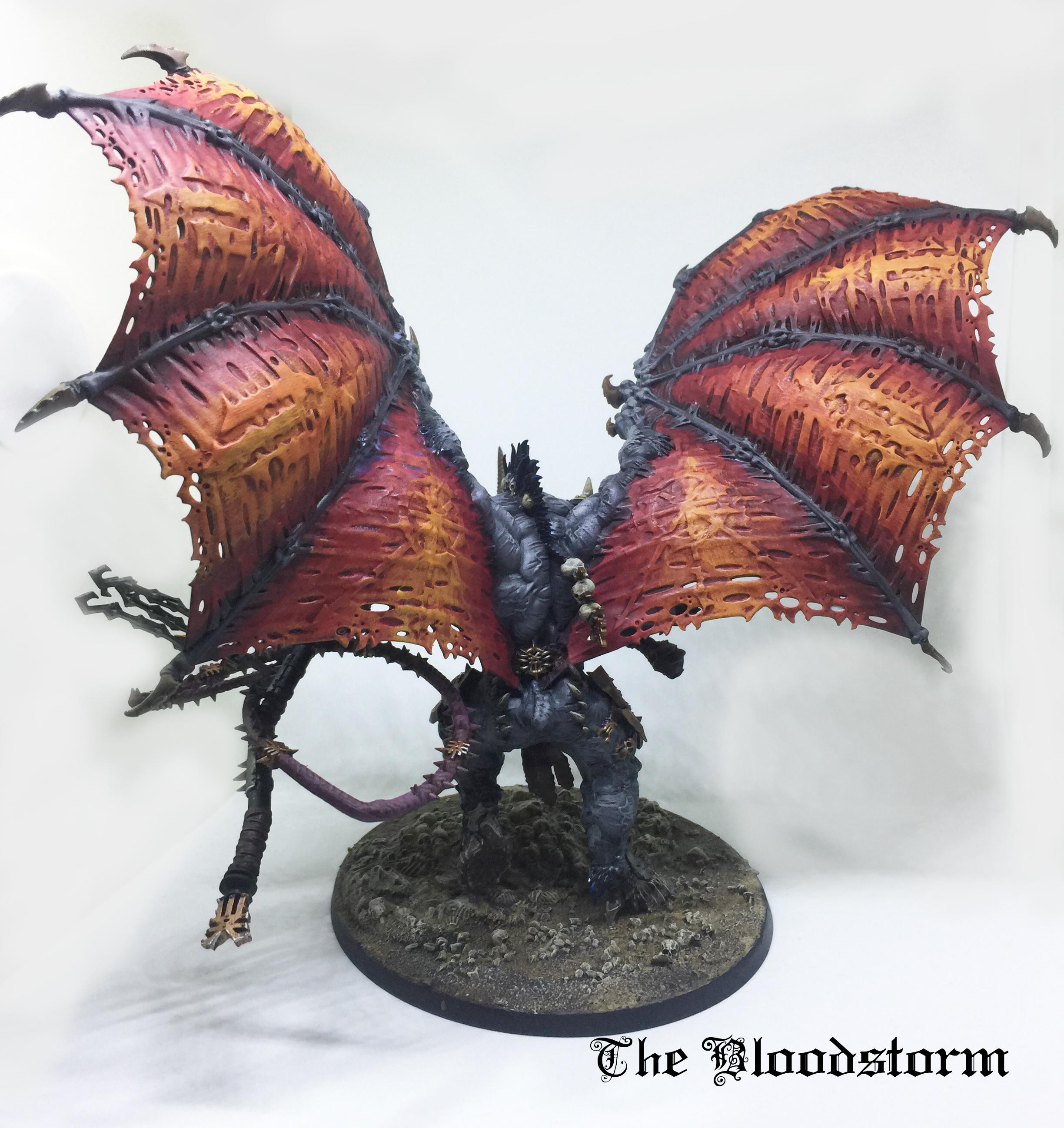 Age Of Sigmar, Bloodthirster, Chaos Daemons, Greater Daemon, Khorne, Khorne Daemonkin, Warhammer 40,000