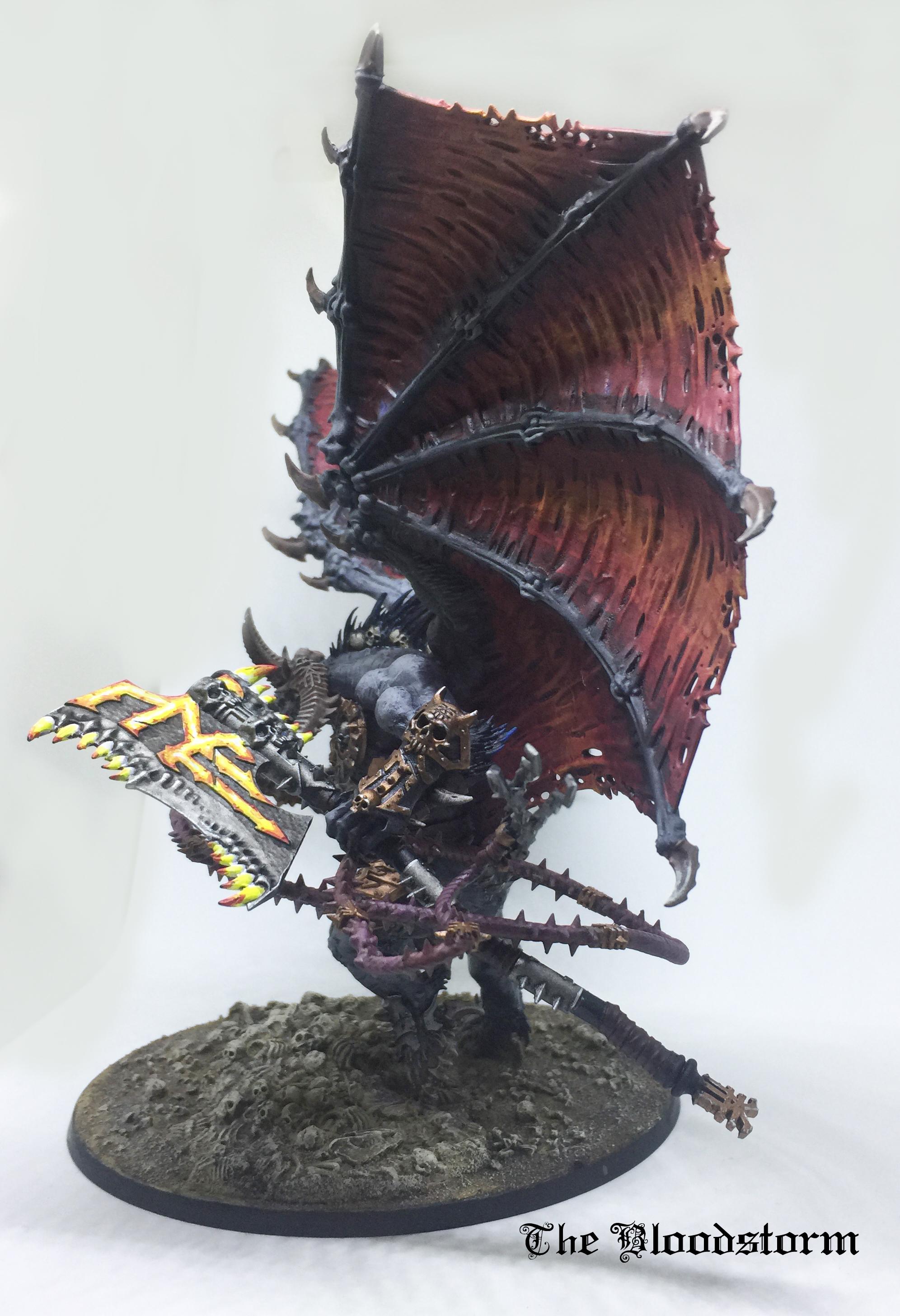 Age Of Sigmar, Bloodthirster, Chaos Daemons, Greater Daemon, Khorne, Khorne Daemonkin, Warhammer 40,000