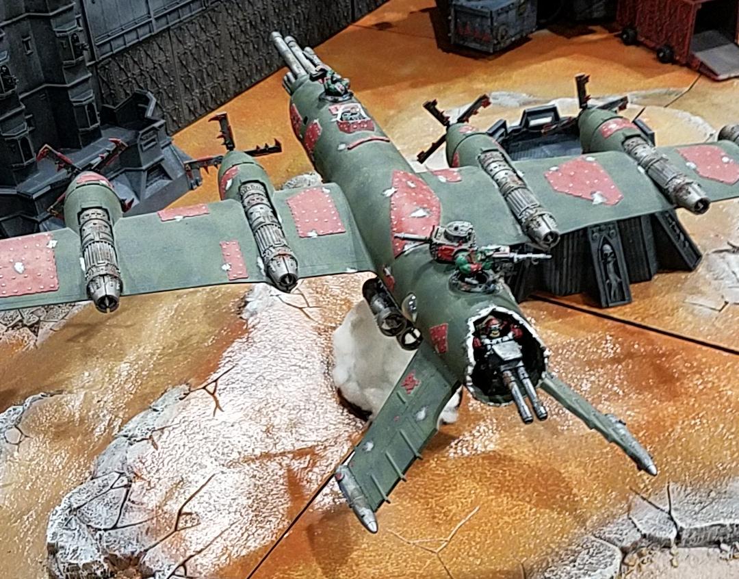 Bomber, Orks, Scratch Build