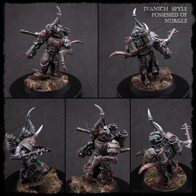Chaos, Chaos Space Marines, Nurgle, Possessed, Space Marines, Warhammer 40,000