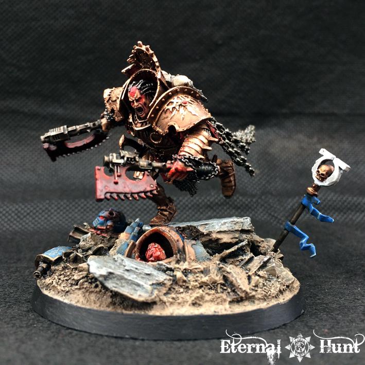 30k, 4th Assault Company, Angron, Forge World, Horus Heresy, Khorne's Eternal Hunt, Kitbash, Primarch, World Eaters, Xii Legion