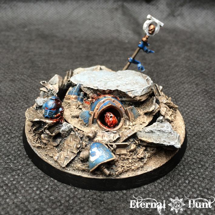30k, 4th Assault Company, Angron, Base, Detail, Forge World, Horus Heresy, Khorne's Eternal Hunt, Kitbash, Primarch, World Eaters, Xii Legion
