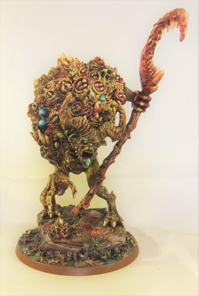 Chaos, Creature Caster, Daemons, Great Unclean One, Maggot Daemon, Nurgle