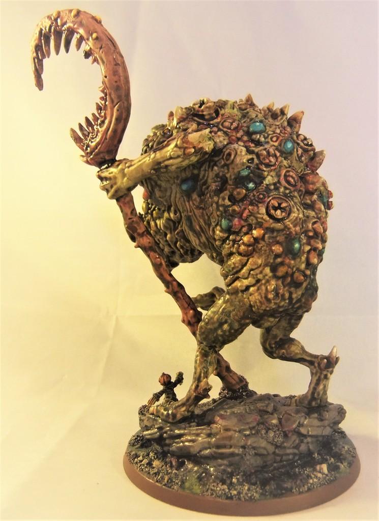 Chaos, Creature Caster, Daemons, Great Unclean One, Maggot Daemon, Nurgle
