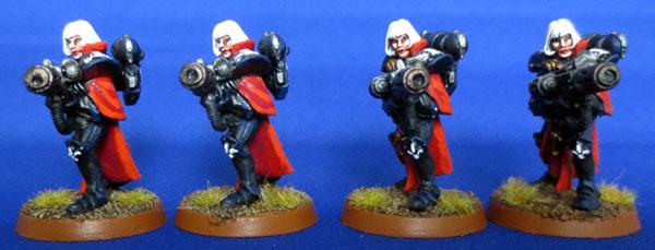 Adepta Sororitas, Captain Brown, Melta Guns, Sisters Of Battle