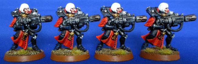 Adepta Sororitas, Captain Brown, Melta Guns, Sisters Of Battle