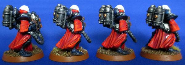 Adepta Sororitas, Captain Brown, Heavy Flamers, Sisters Of Battle