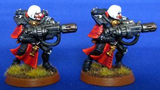 Adepta Sororitas, Captain Brown, Melta Guns, Sisters Of Battle