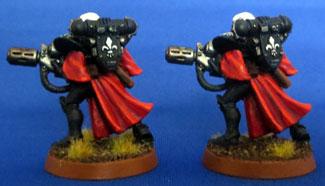 Adepta Sororitas, Captain Brown, Melta Guns, Sisters Of Battle